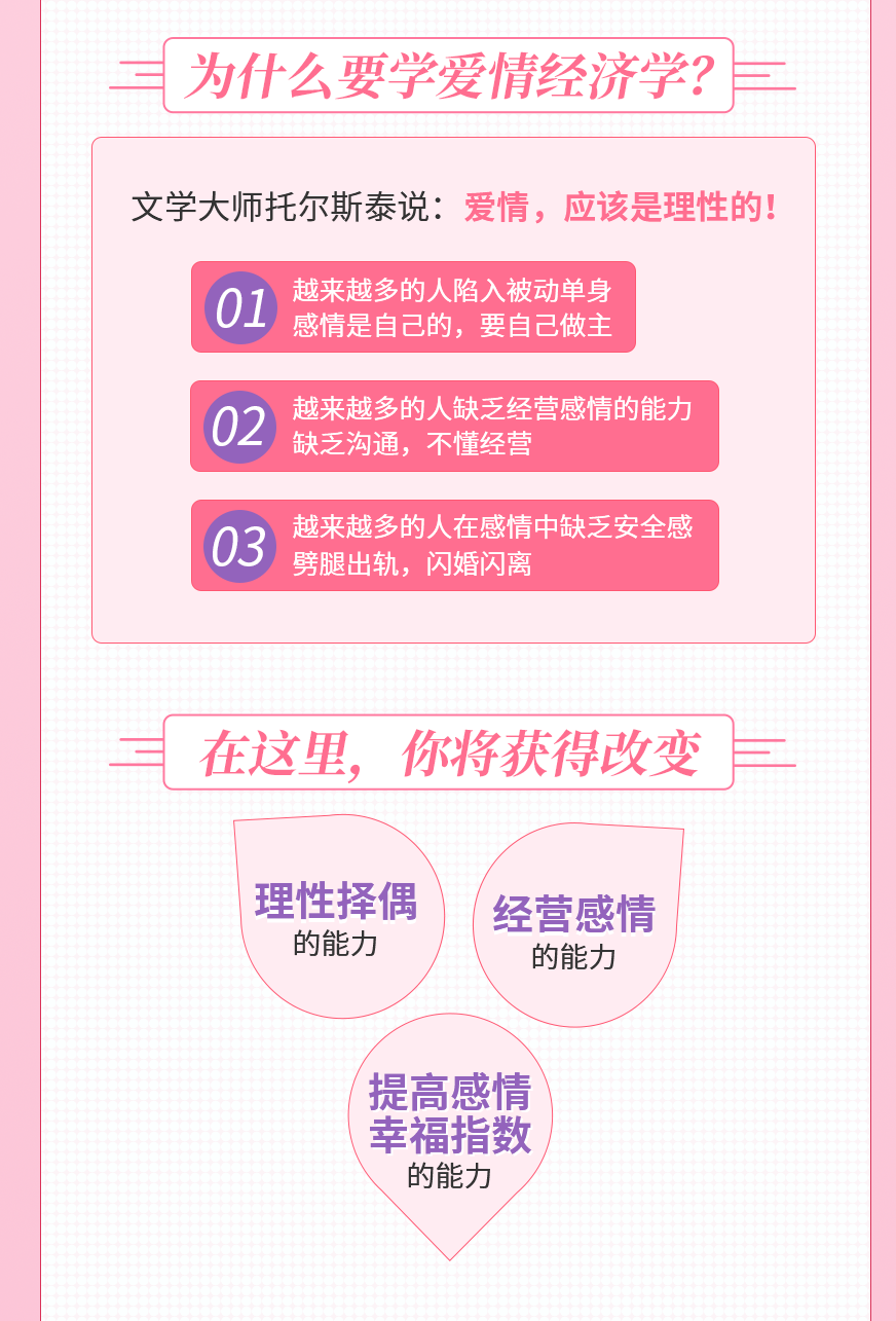 15節愛情經濟學課，讓你魅力綻放，幸福永久插圖2