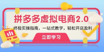 《拼多多虛擬項目2.0》實操指南，一站式教學，輕松開店盈利插圖